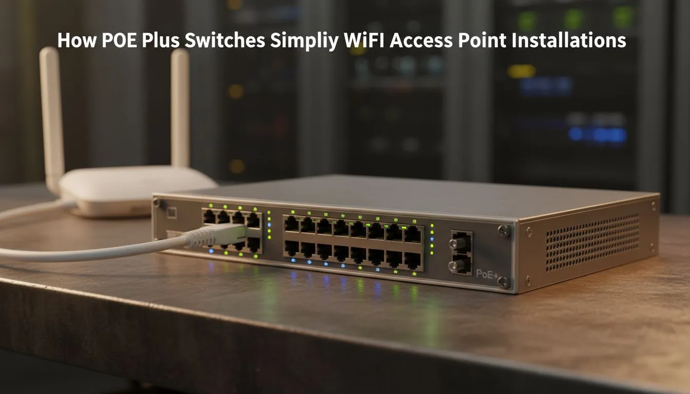 PoE Plus for easier WiFi AP installs