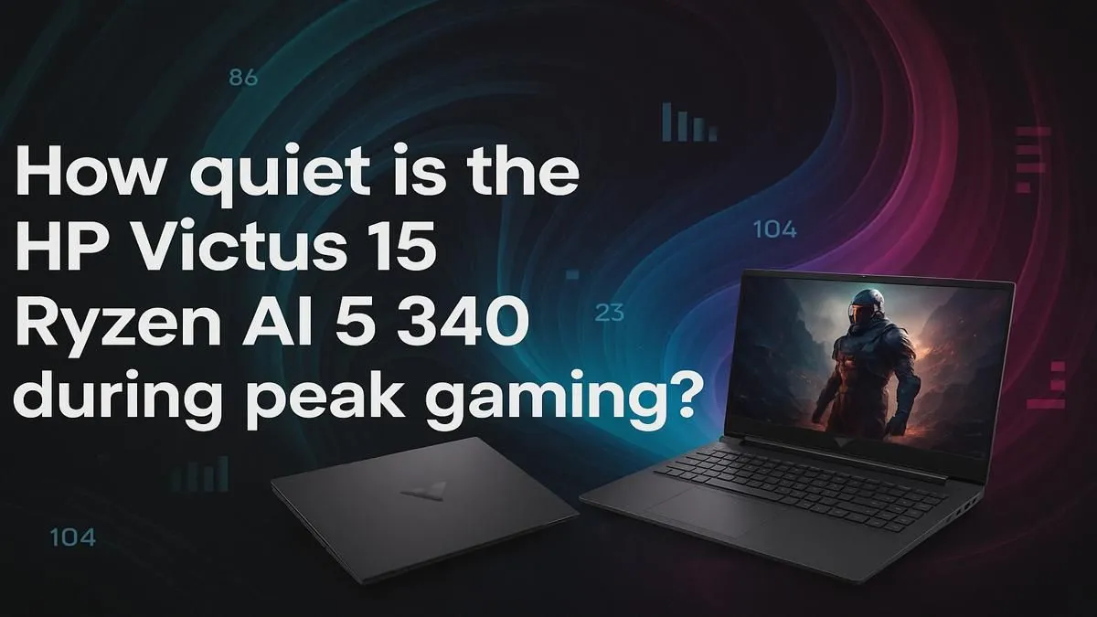 Gaming Noise Test: Victus 15