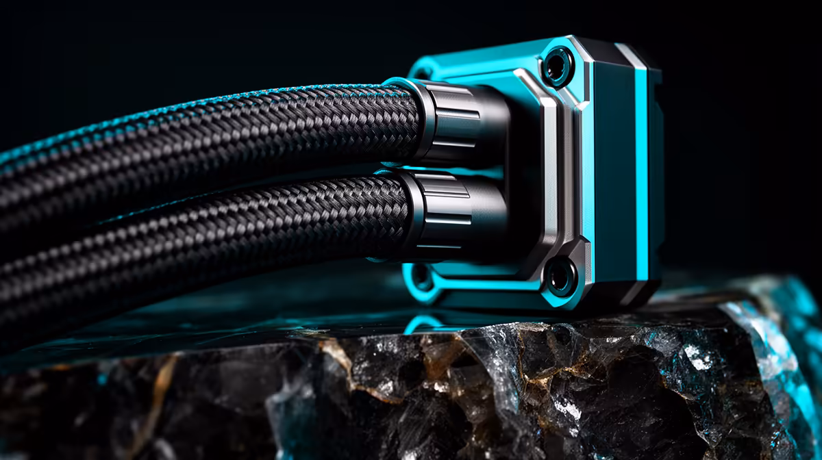 How Reinforced Sleeved Tubing Helps Improve AIO Cooler