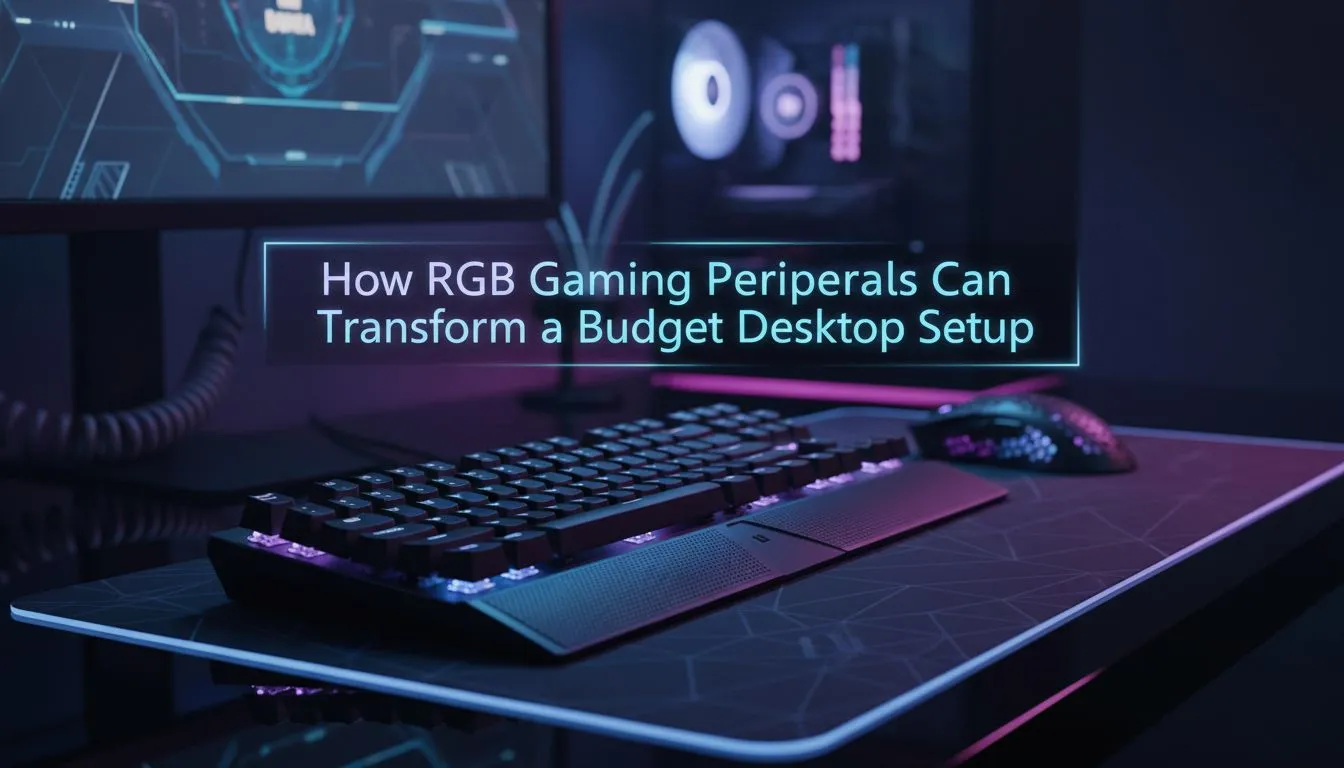 Transform Your Budget Desktop with RGB Gear