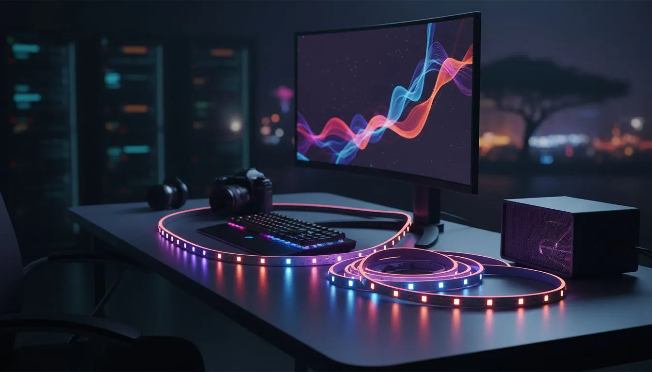 Boost your content with RGBIC lighting