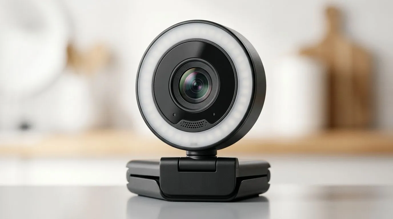 Ring light webcam tips for SA creators