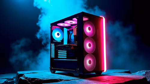 How should a competitive gamer choose a high-airflow case in South Africa?