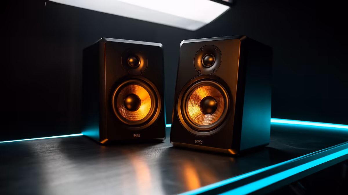 A Content Creator Choose a Set of Bookshelf Speakers