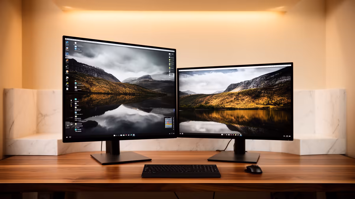 A Freelancer Choose a Vertical Monitor in South Africa