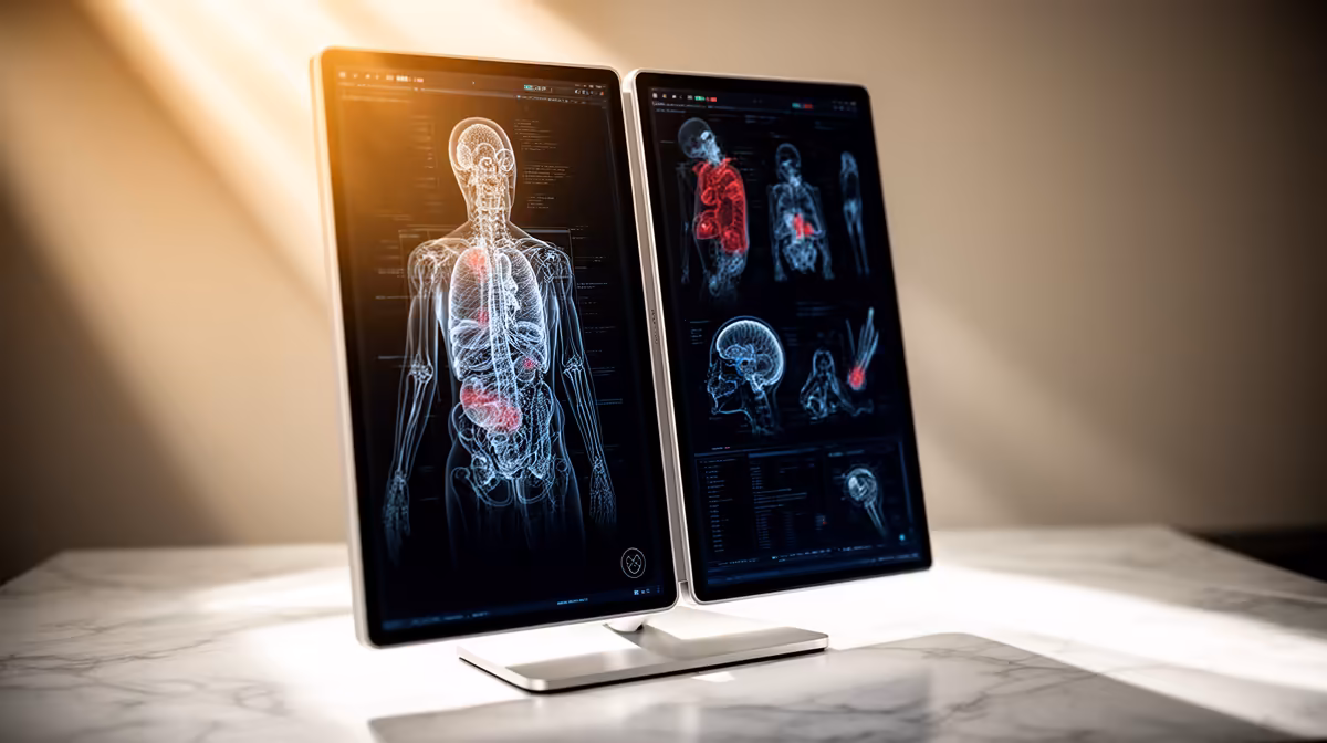A Nursing Student Choose a Vertical Monitor in South