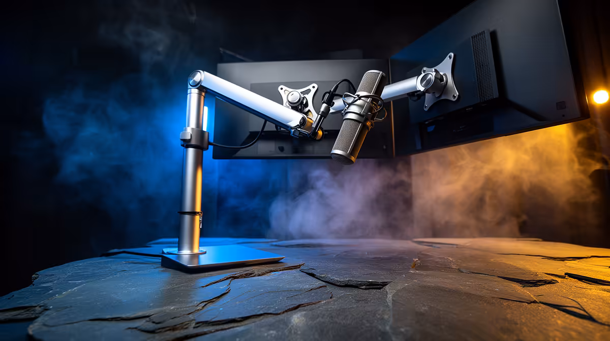 A Podcaster Choose a Desk Monitor Arm in South Africa