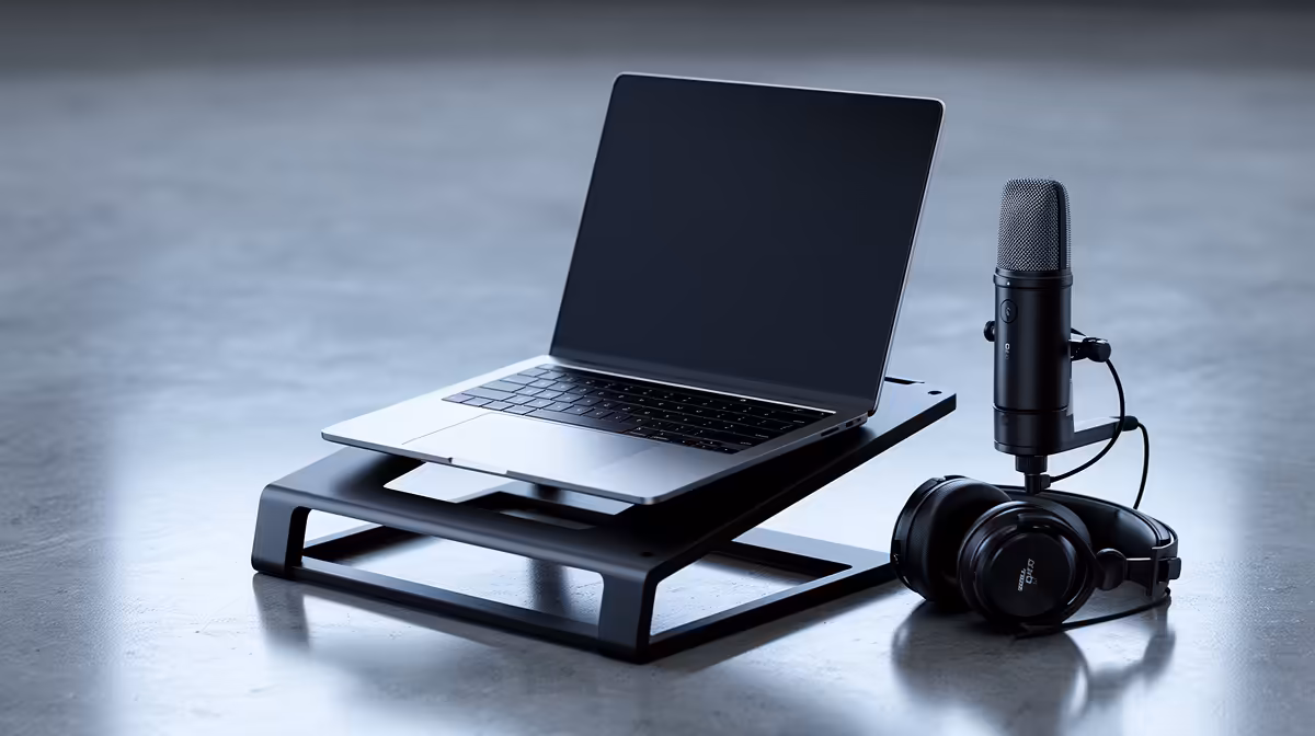 A Podcaster Choose a Laptop Stand in South Africa