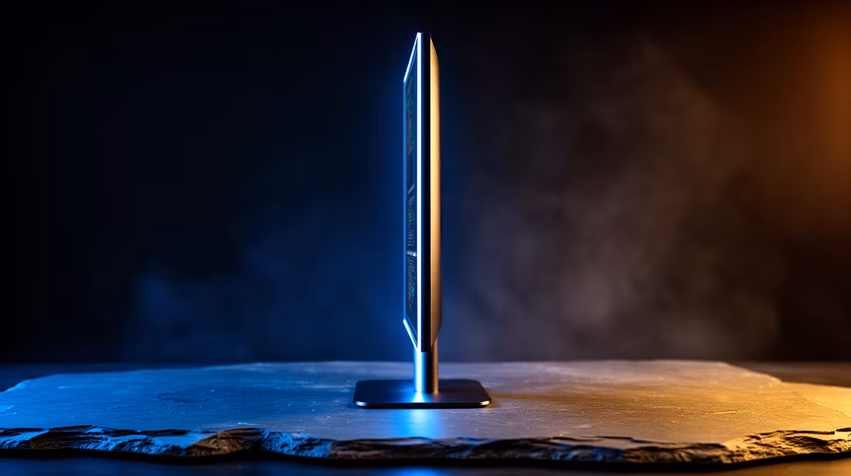 An Engineering Student Choose a Vertical Monitor in South