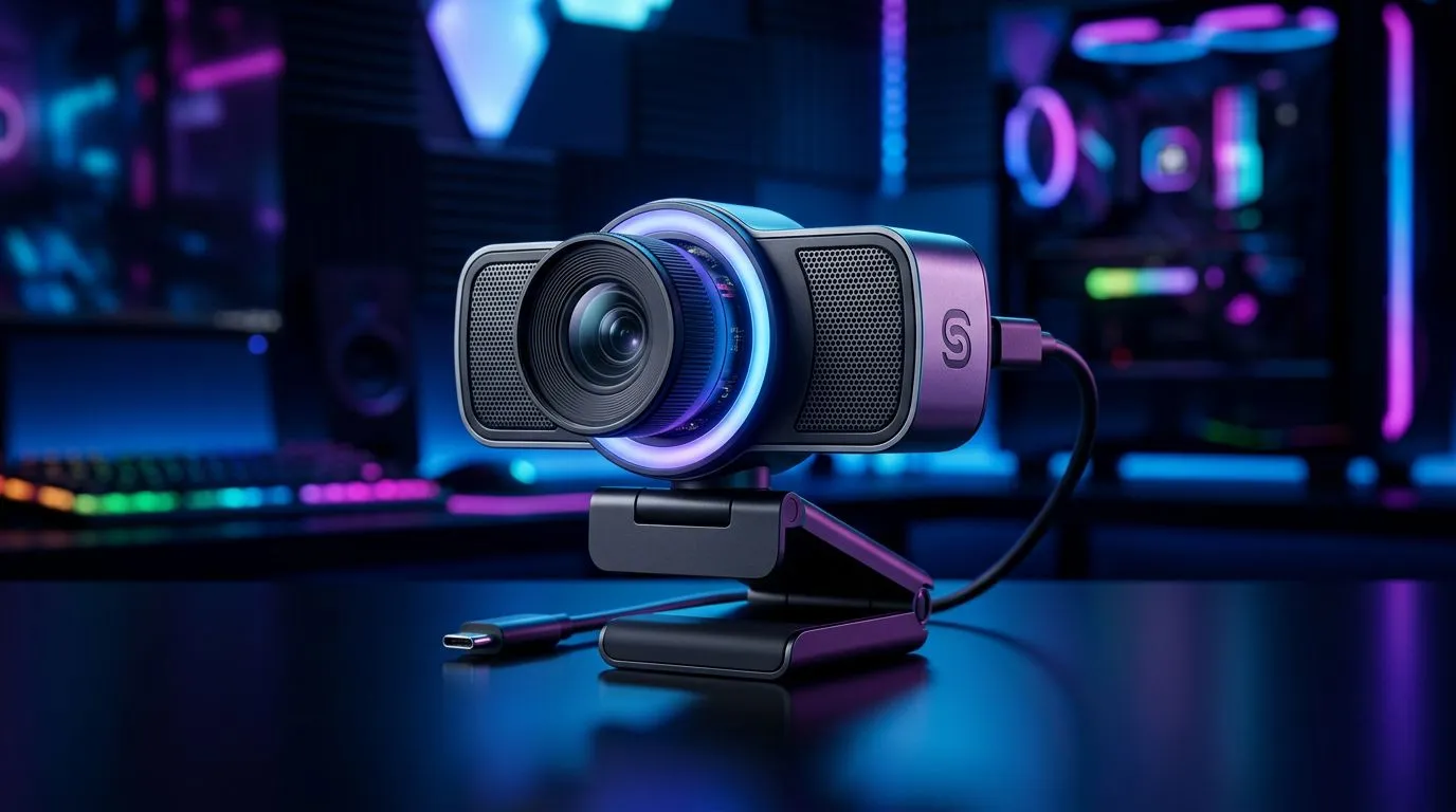 Pro South African setup with all-in-one webcam