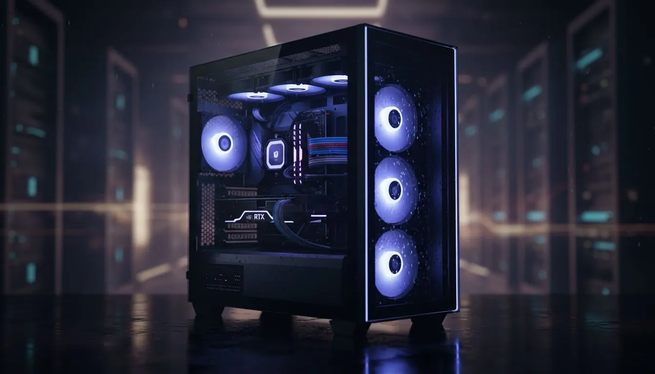 Cooling Tempered Glass Cases in Heat