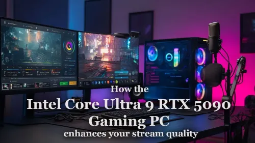 Intel Core Ultra 9 RTX 5090 Streaming PC