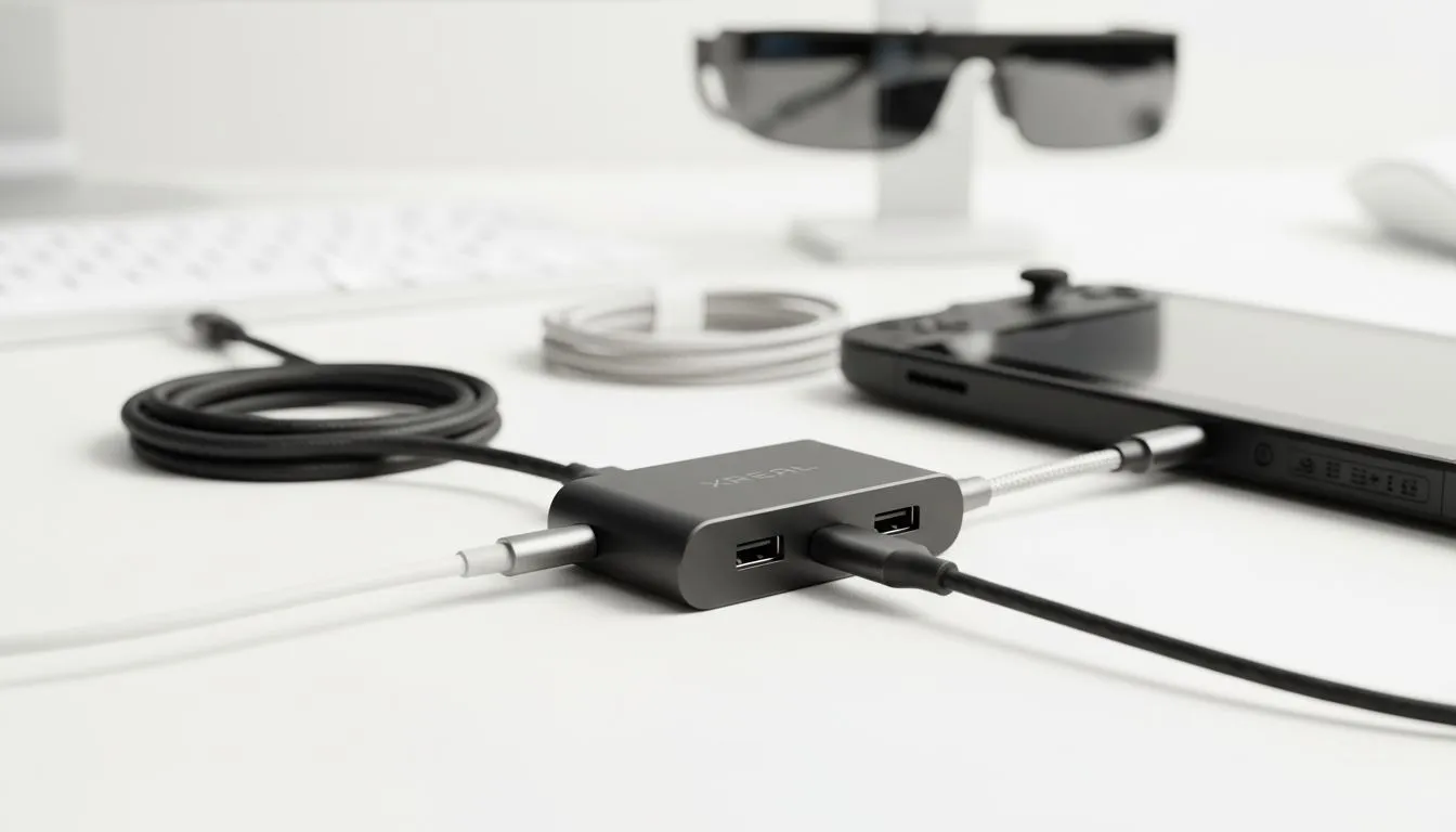 Tidy Cables for Handheld + AR Glasses