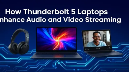 Thunderbolt 5 Laptops: Revolutionizing Audio & Video Streaming