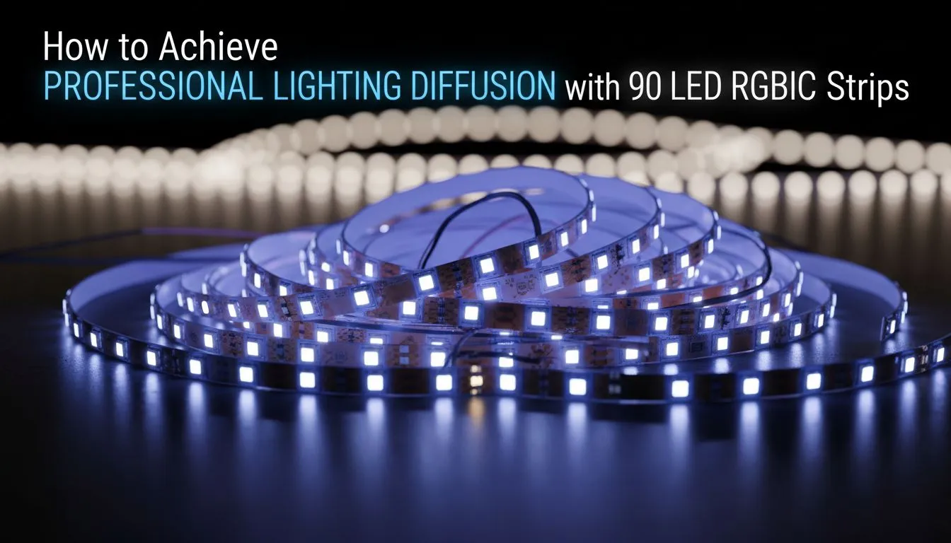 Pro Lighting Diffusion for 90 LED RGBIC Strip