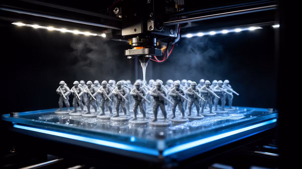 Army Batch Printing on Resin Printers