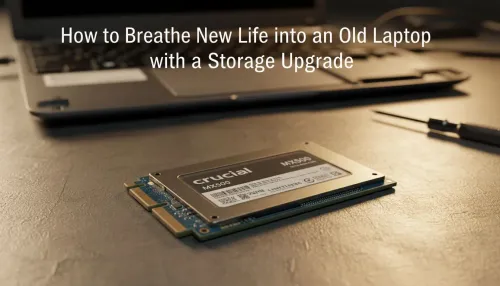 Laptop SSD Upgrade: Revive an Old Laptop