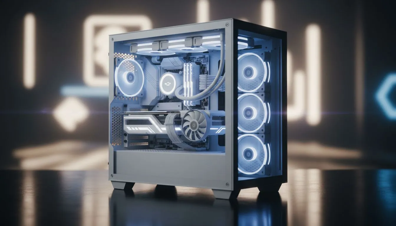 Build a Clean White Gaming PC on Budget