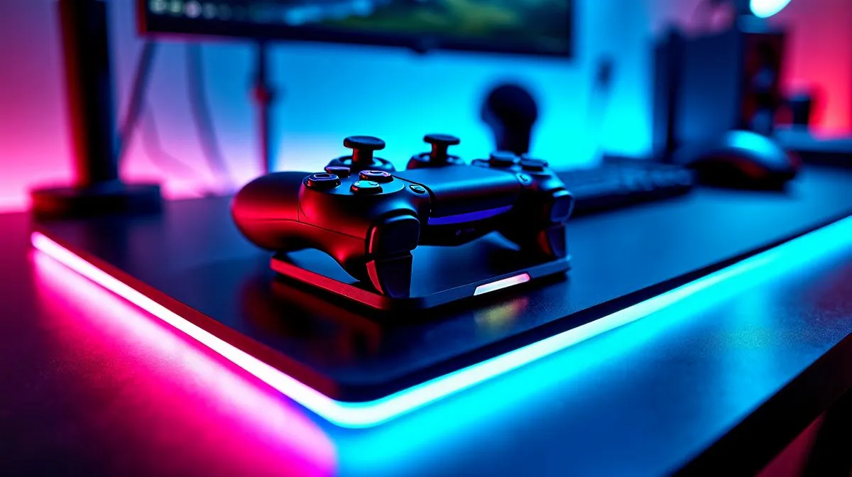 Cleaner Desk, Always-Charged Controllers