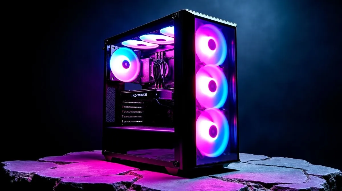 Build a high-airflow 8-fan mid tower PC