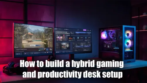 Best Hybrid Gaming and Productivity Desk Setup