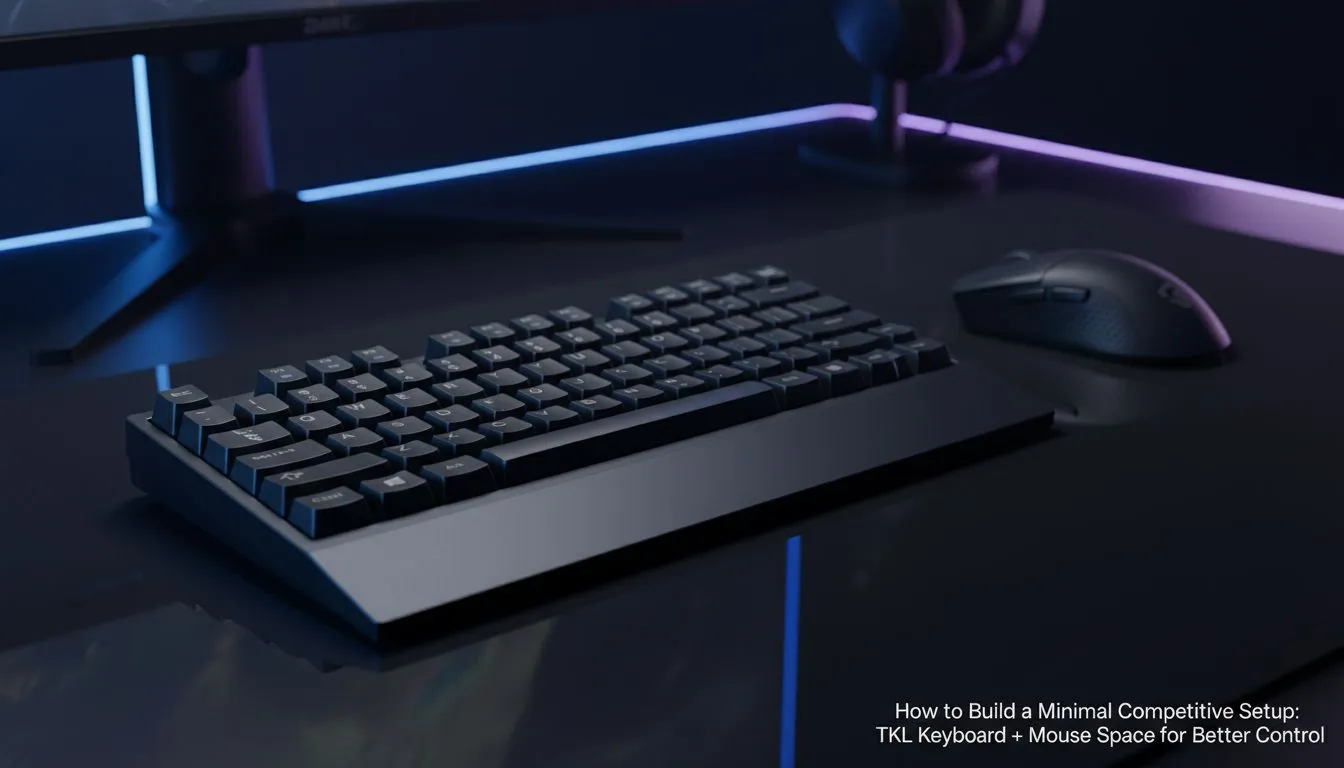 Minimal TKL and Mouse Competitive Setup