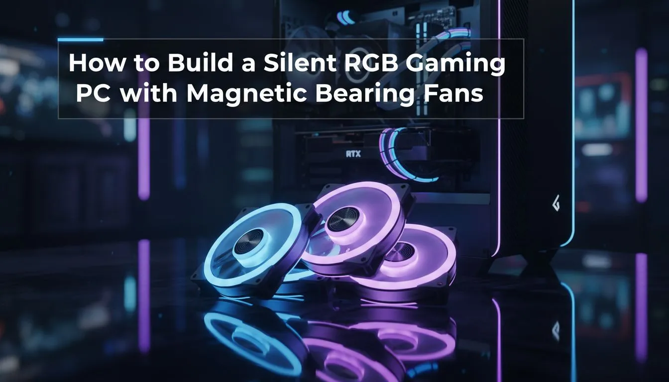 Magnetic Bearing Fans for Silent RGB PCs