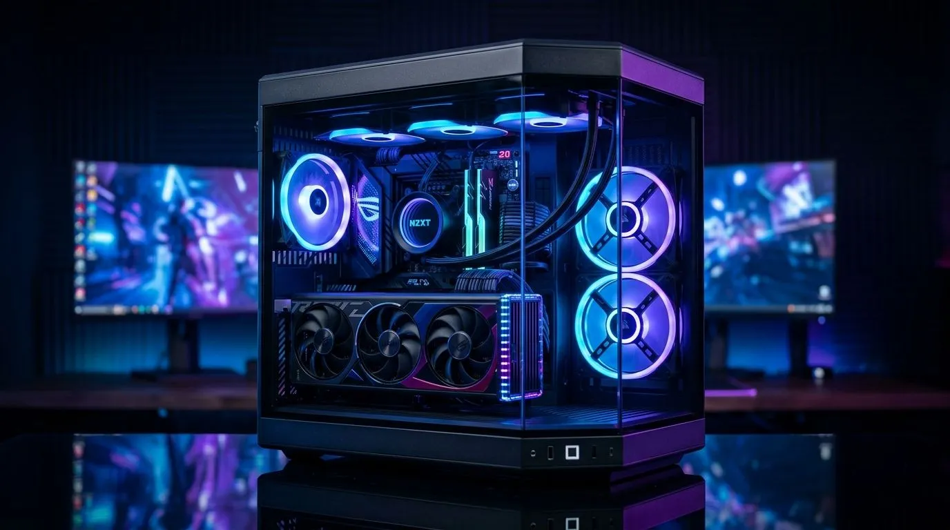 Build a clean ATX panoramic gaming setup