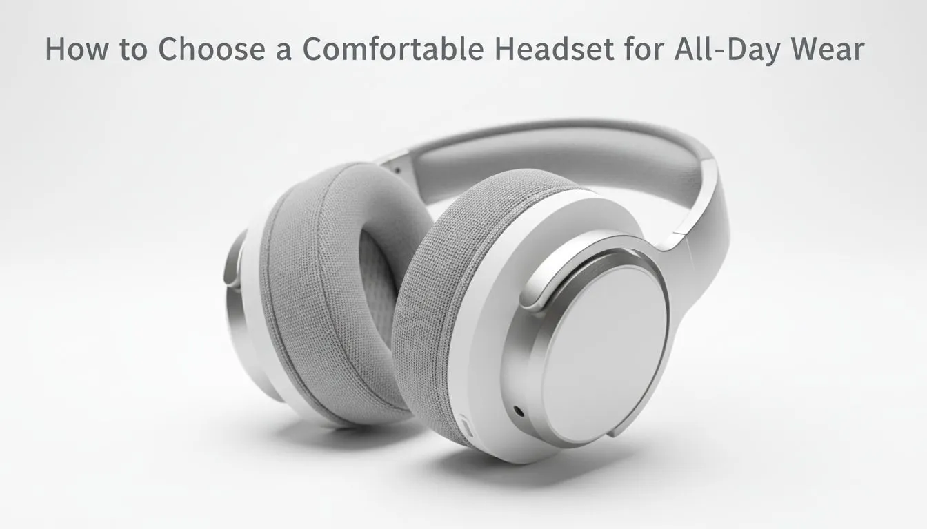 Choose a Comfortable Headset for All-Day Wear