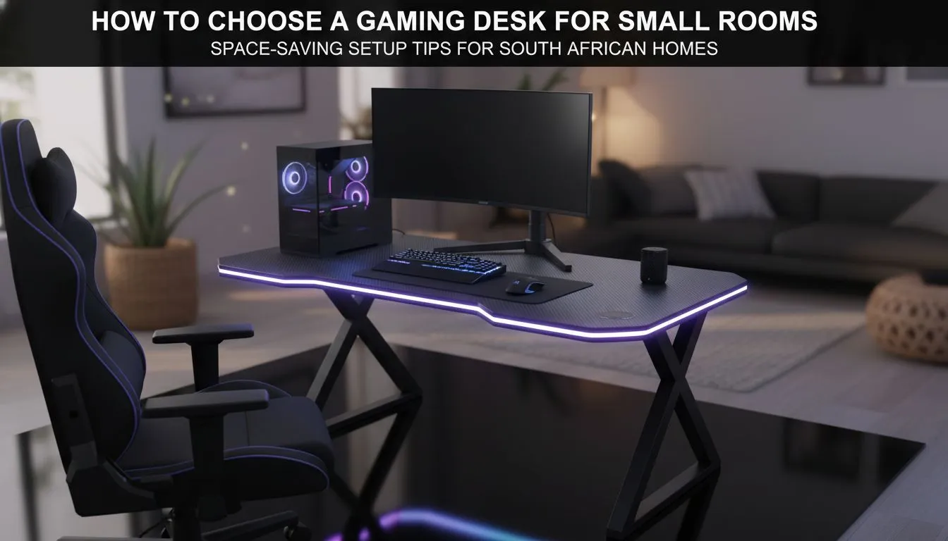 Space-Saving Gaming Desks for Small Rooms