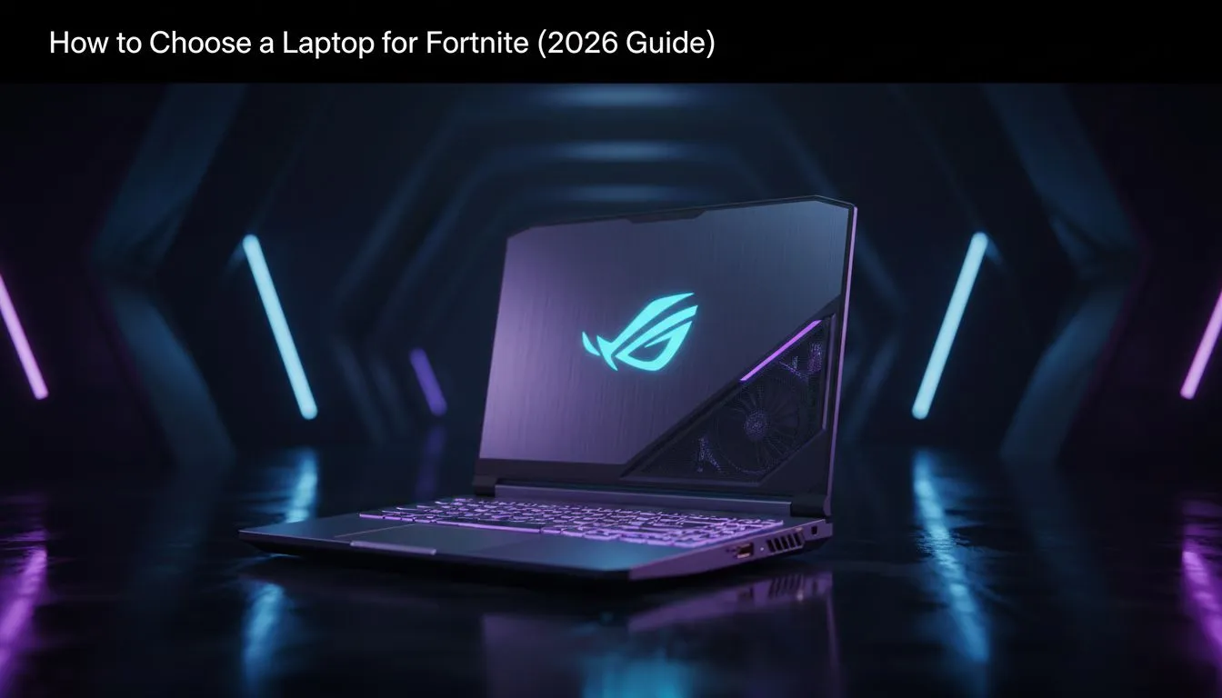 Choose Best Laptop Fortnite - 2026