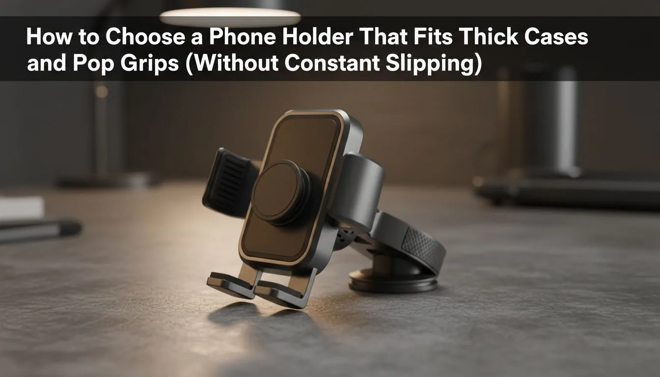 Fit thick cases and pop grips