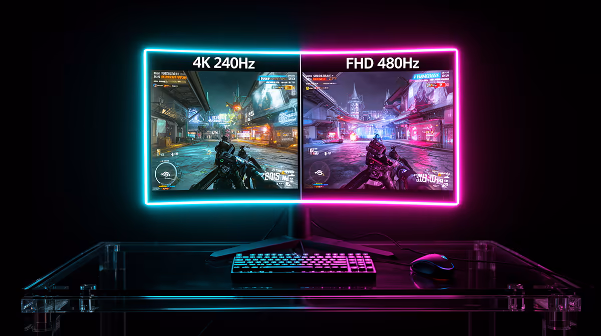 Setup Guide: Choose Between 4K 240Hz and FHD 480Hz Dual Mode