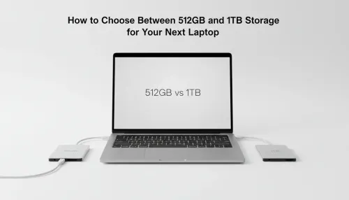 512GB vs 1TB Laptop Storage: How to Choose