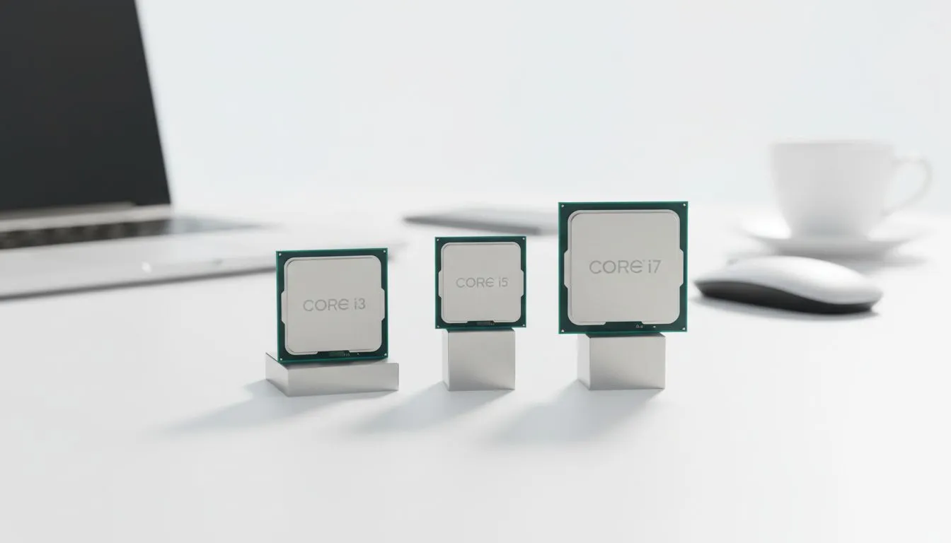 Choose between i3, i5 and i7 laptops