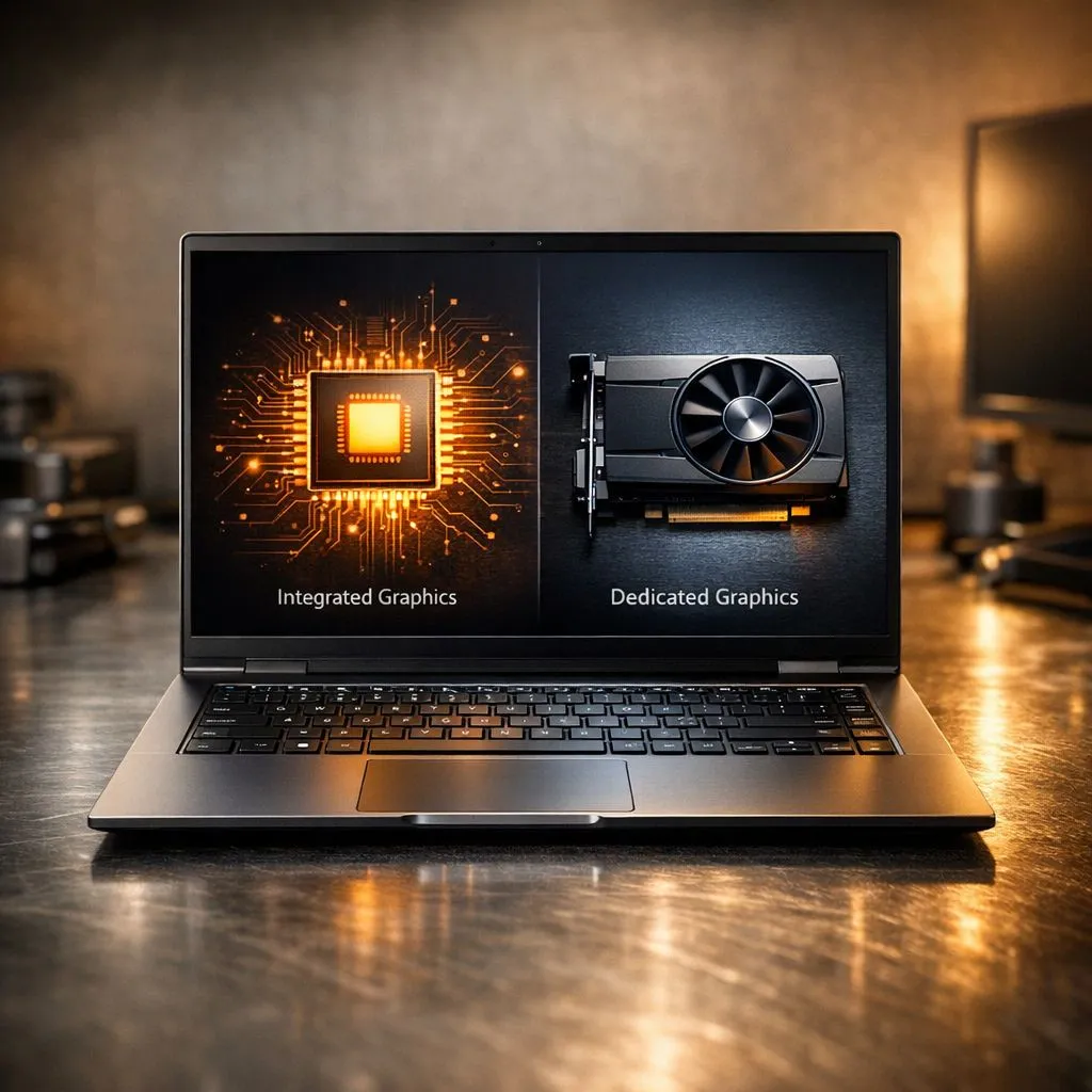 Choose Integrated or Dedicated Graphics