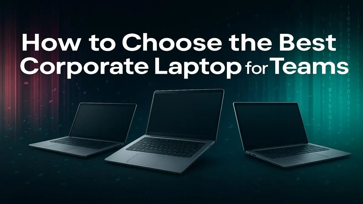 Best Corporate Laptops for Teams | Evetech