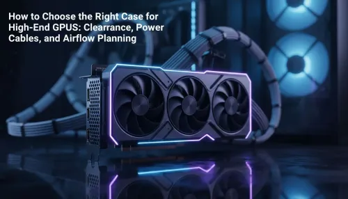 PC case for high-end GPU: Clearance, Cables & Airflow
