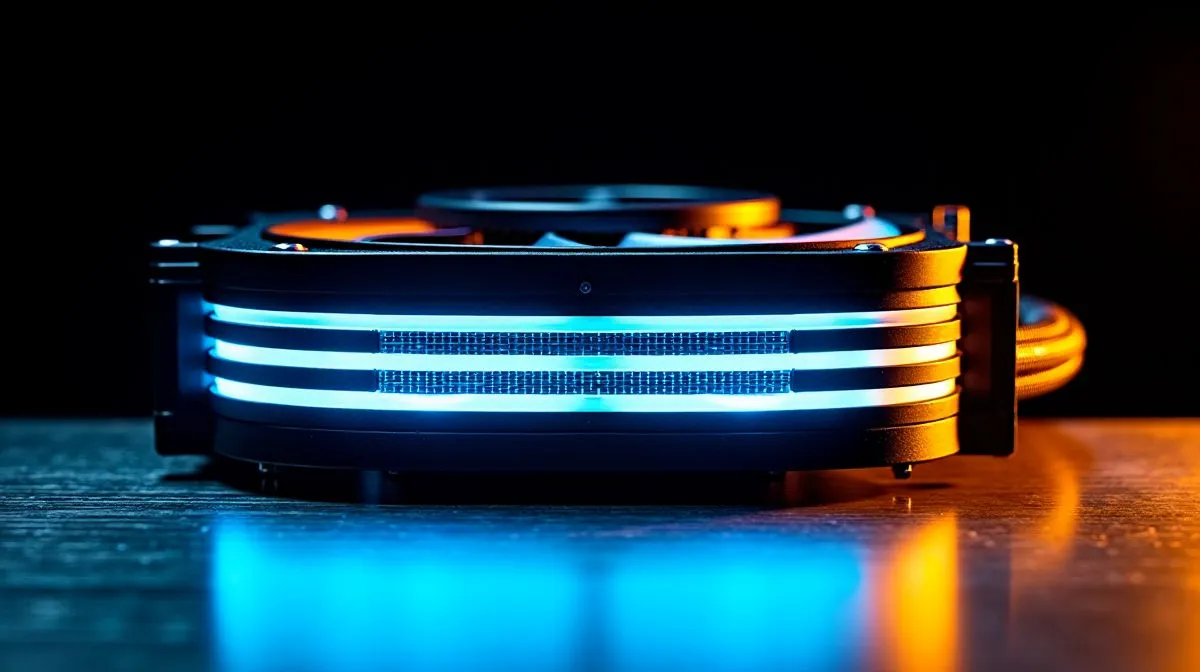 Size, clearance, noise, and cooling performance