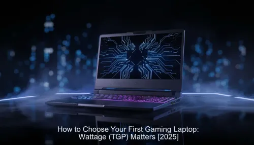 Gaming Laptop GPU Wattage: Why TGP Matters for Your First Rig