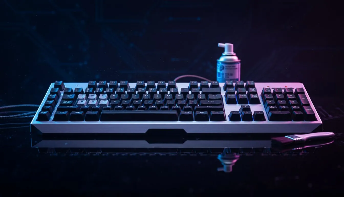 Clean Gaming Keyboard Maintenance