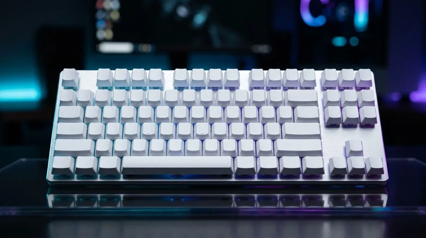 Clean keycaps and switches without damage