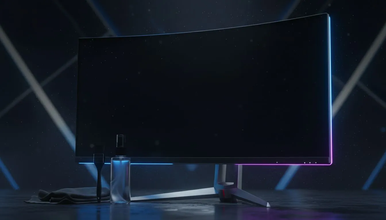 Monitor Cleaning for Dusty Rooms