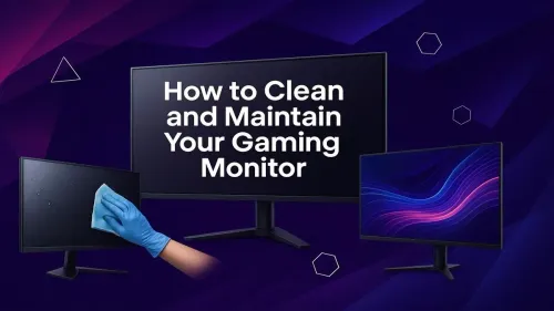 How to Clean Your Gaming Monitor for Crystal-Clear Visuals