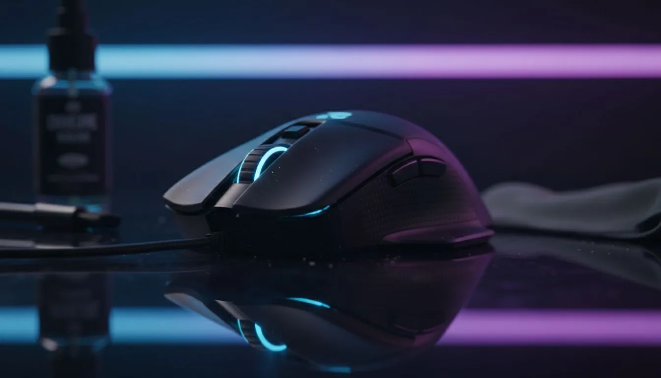 Gaming Mouse Cleaning Guide
