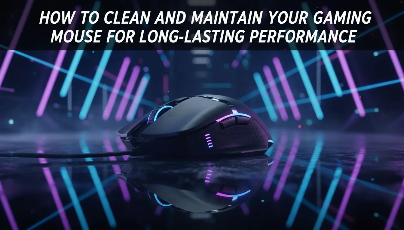 Clean Gaming Mouse: Maintenance Tips