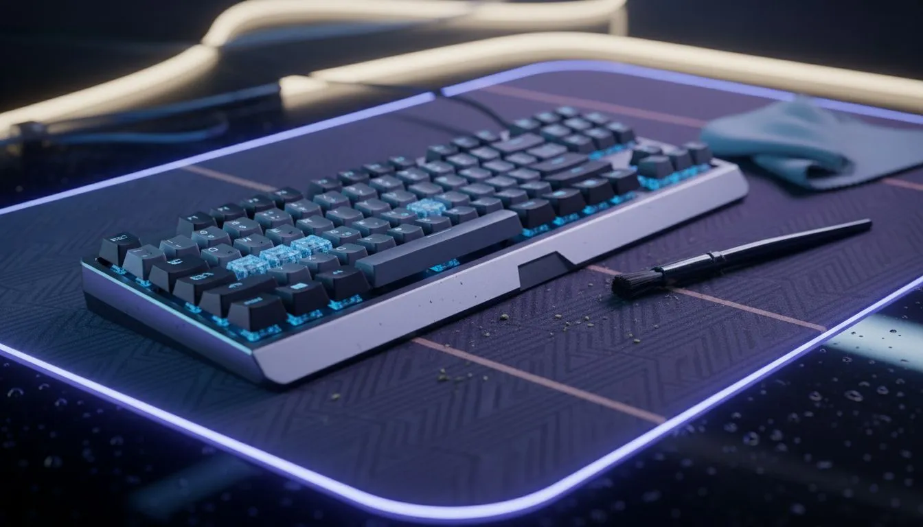 Mechanical Keyboard & Mouse Mat Care