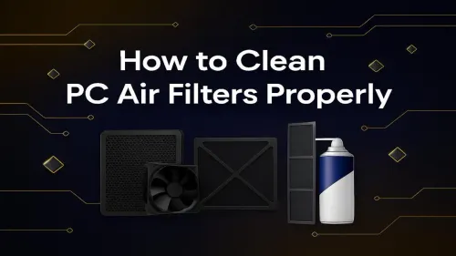 How to Clean PC Filters: A Step-by-Step Guide for Better Airflow