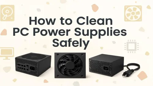 How to Clean a PC Power Supply Safely: A Step-by-Step Guide