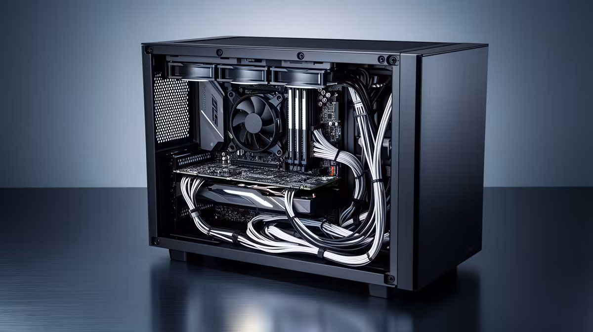 How to compare AI PCs for clean cable-managed comparison